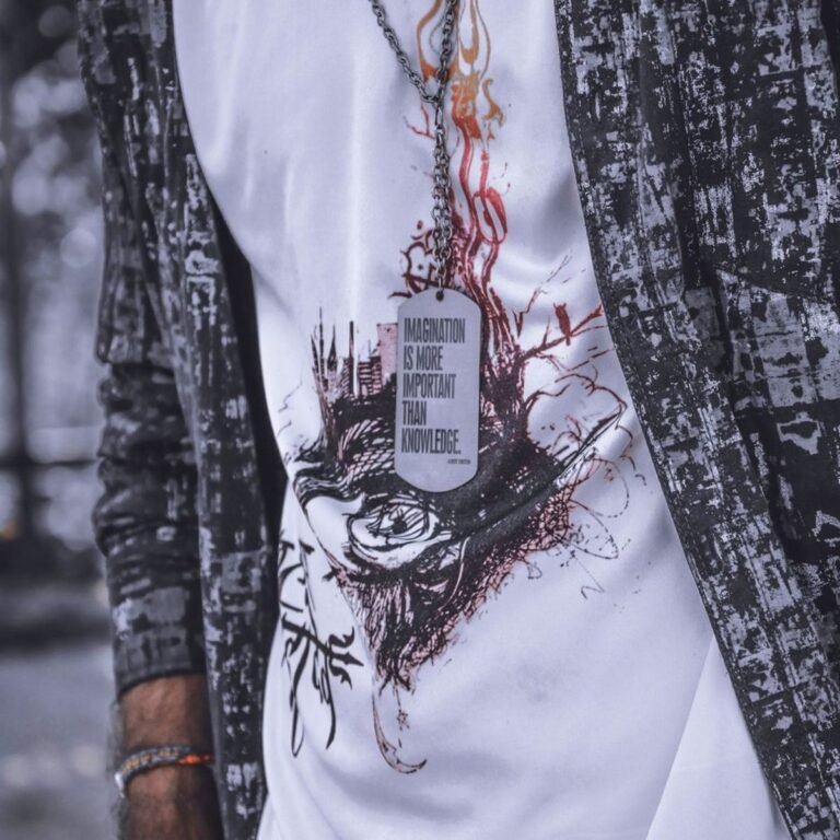Camiseta con diseño a todo color